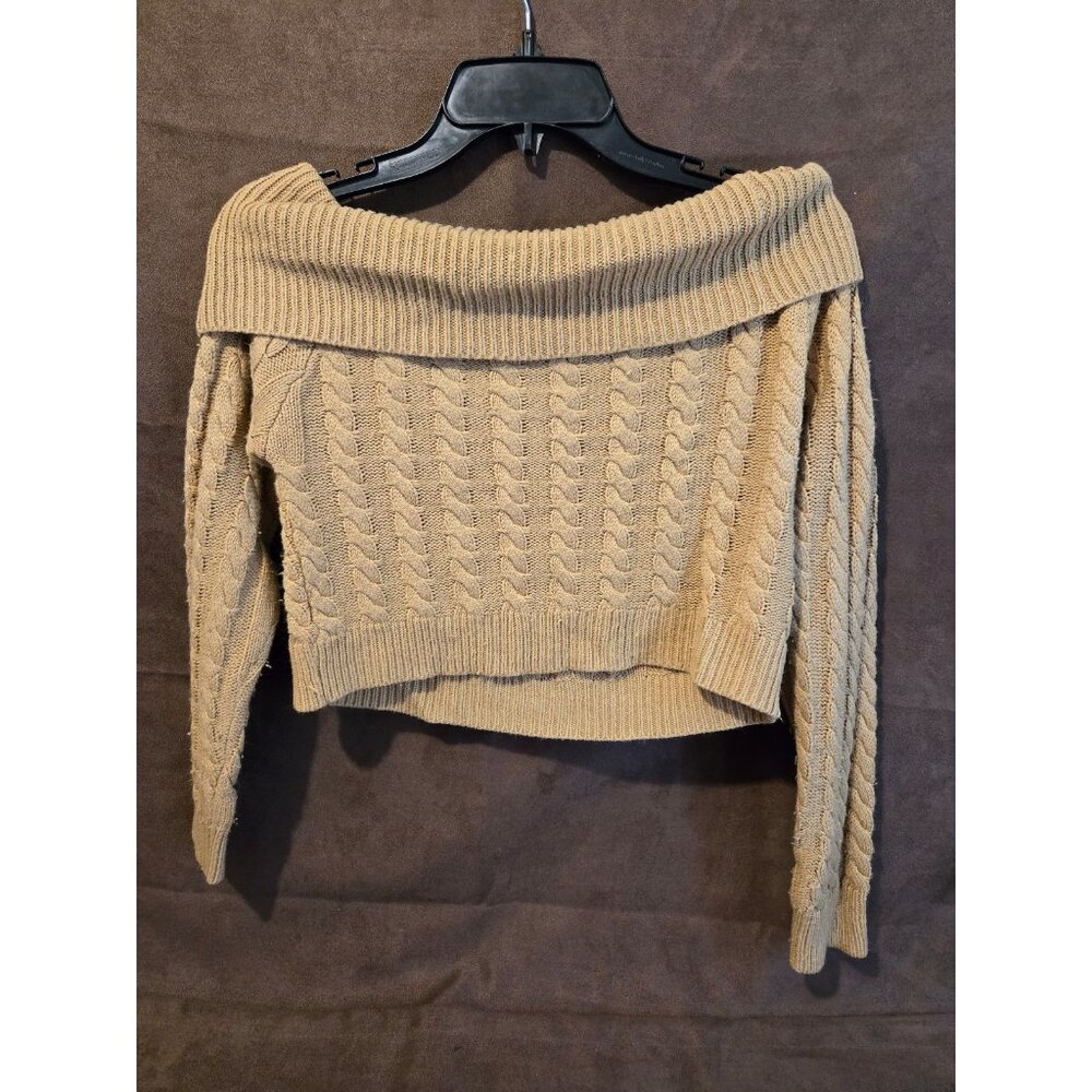 Better Be Crop Sweater Small